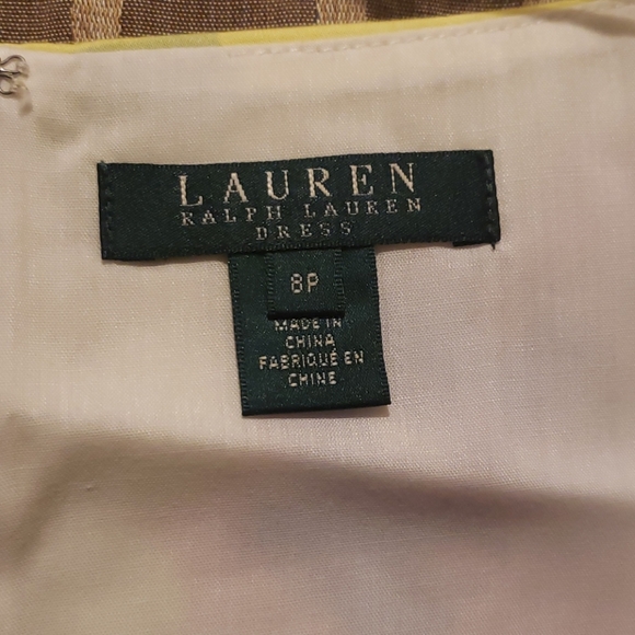 Beautiful dress by RALPH LAUREN. Hat and size 8 shoes listed separately - Picture 7 of 10